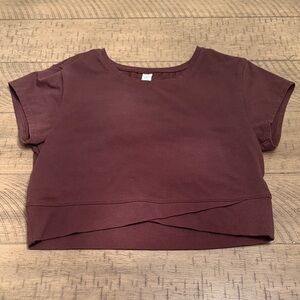 Elegant espresso Crop Top